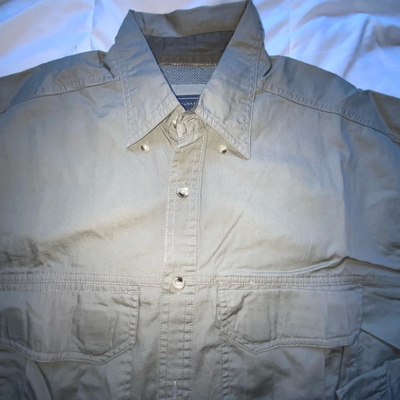 Pacific Trail, medium cotton shirt, cool, quick-dry, pit to pit 23.”vent in back - Picture 2 of 6